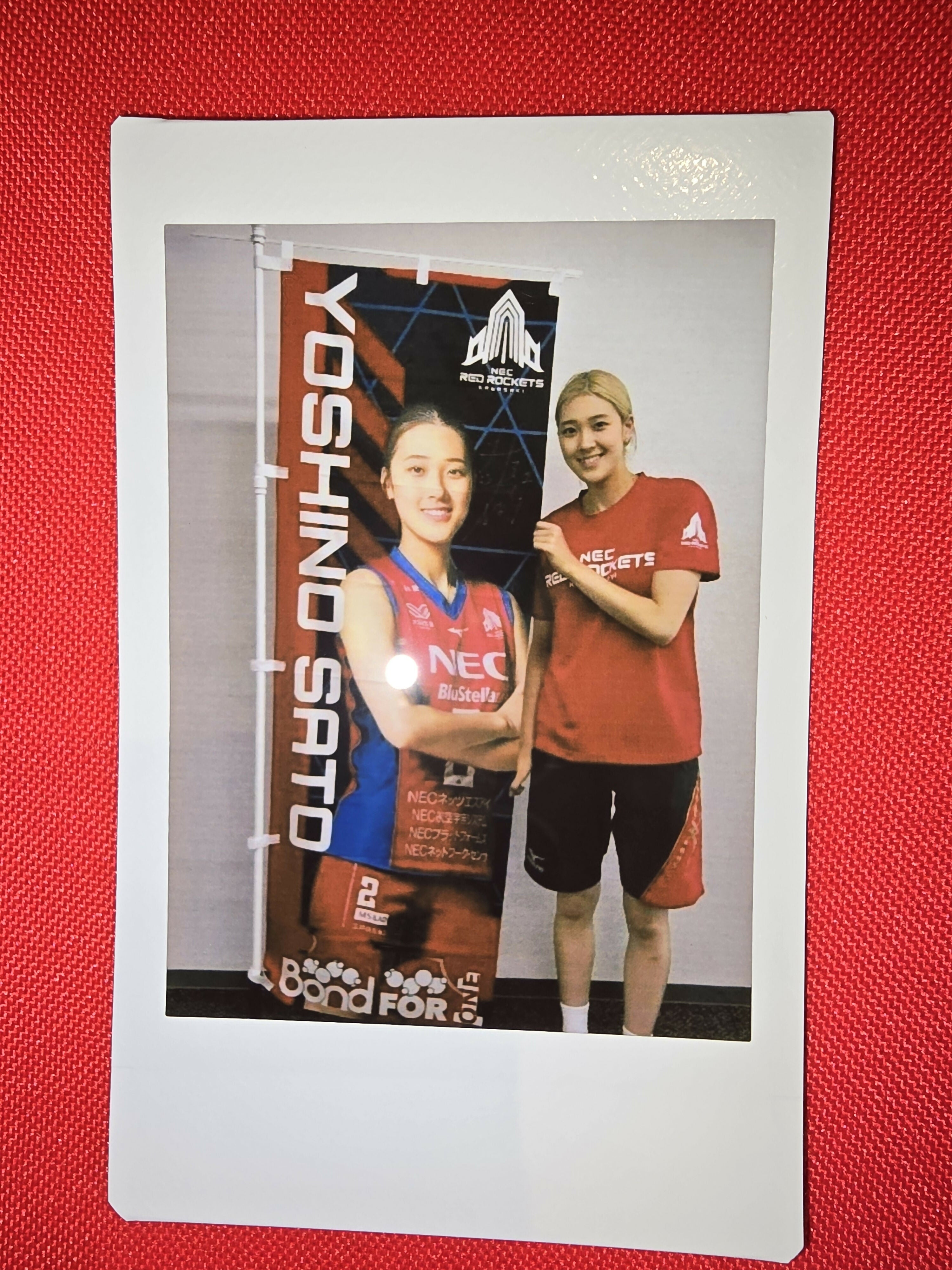 佐藤淑乃選手]2025-26シーズン選手のぼり(直筆サイン入り)(チェキ付