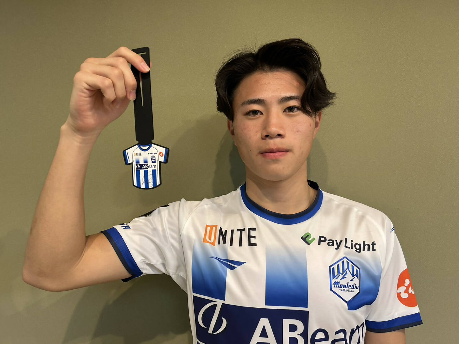 千葉虎士 選手サイン入り MY_24トラベルタグ(1stユニフォーム )