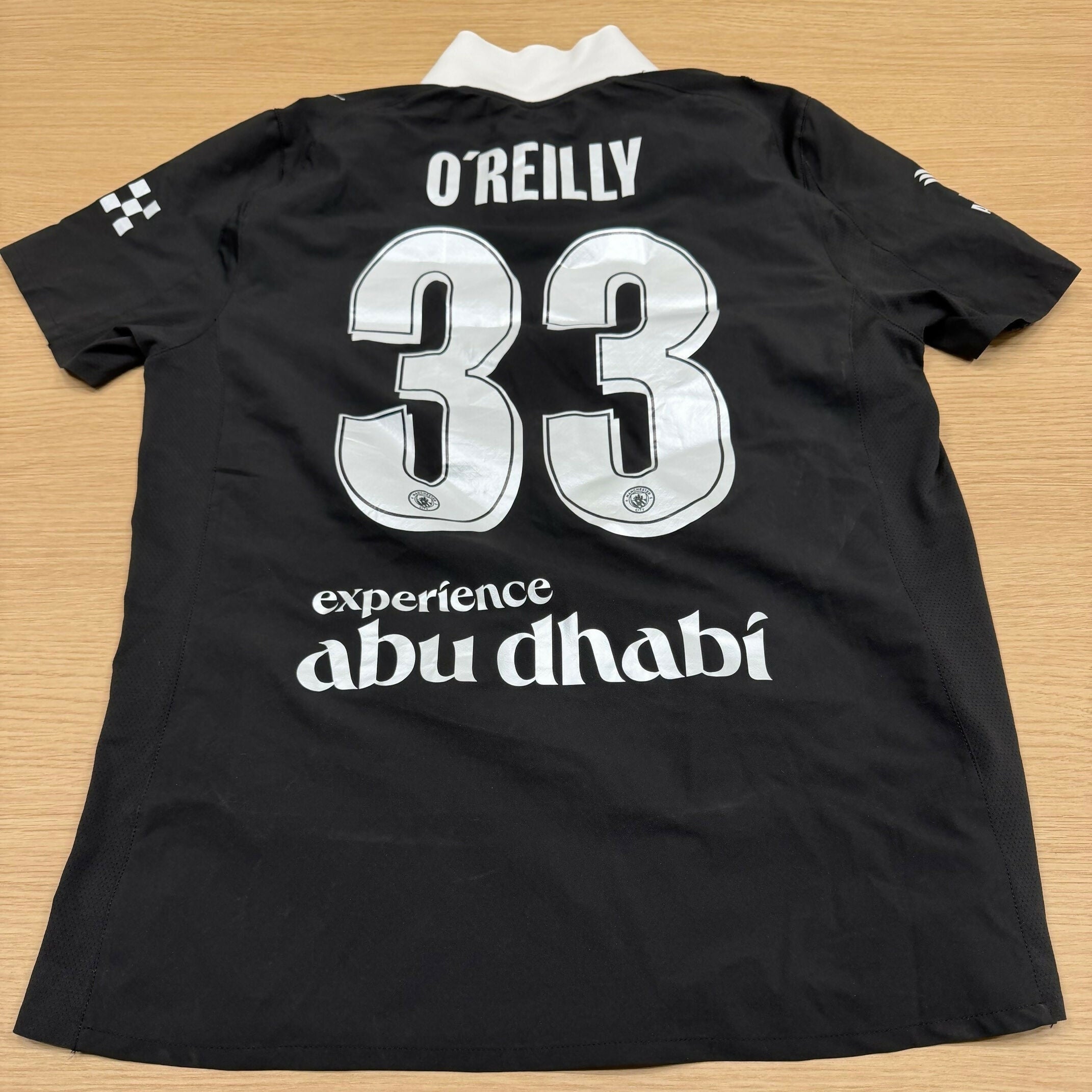 [#33 オライリー選手]2025プレシーズンマッチ　2025年8月9日パレルモ戦　実着用ユニフォーム(実際の試合で使用・サインなし・証明書なし)