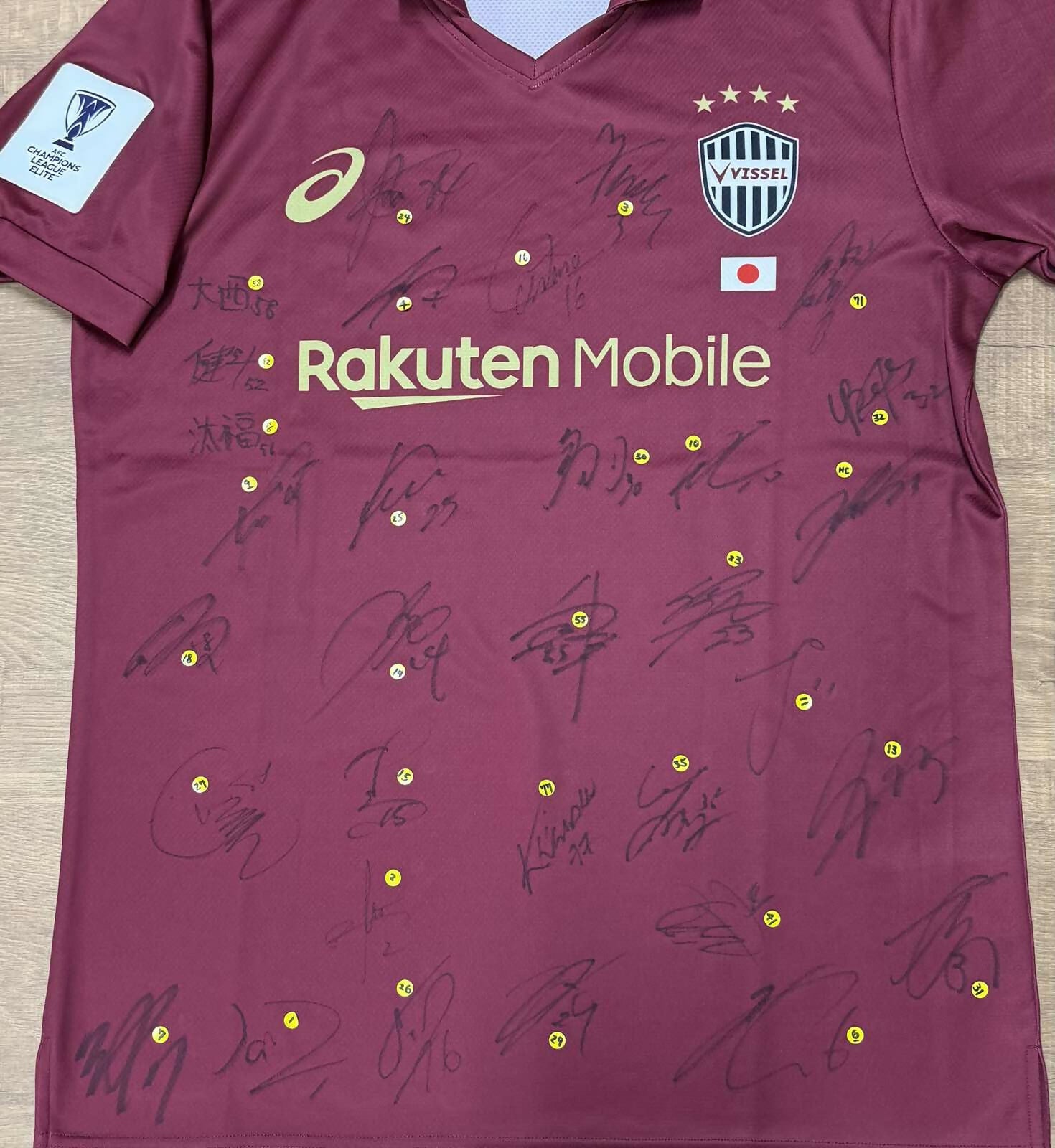 複数選手・監督]【レプリカ】ACLE2025/26ユニフォーム (直筆