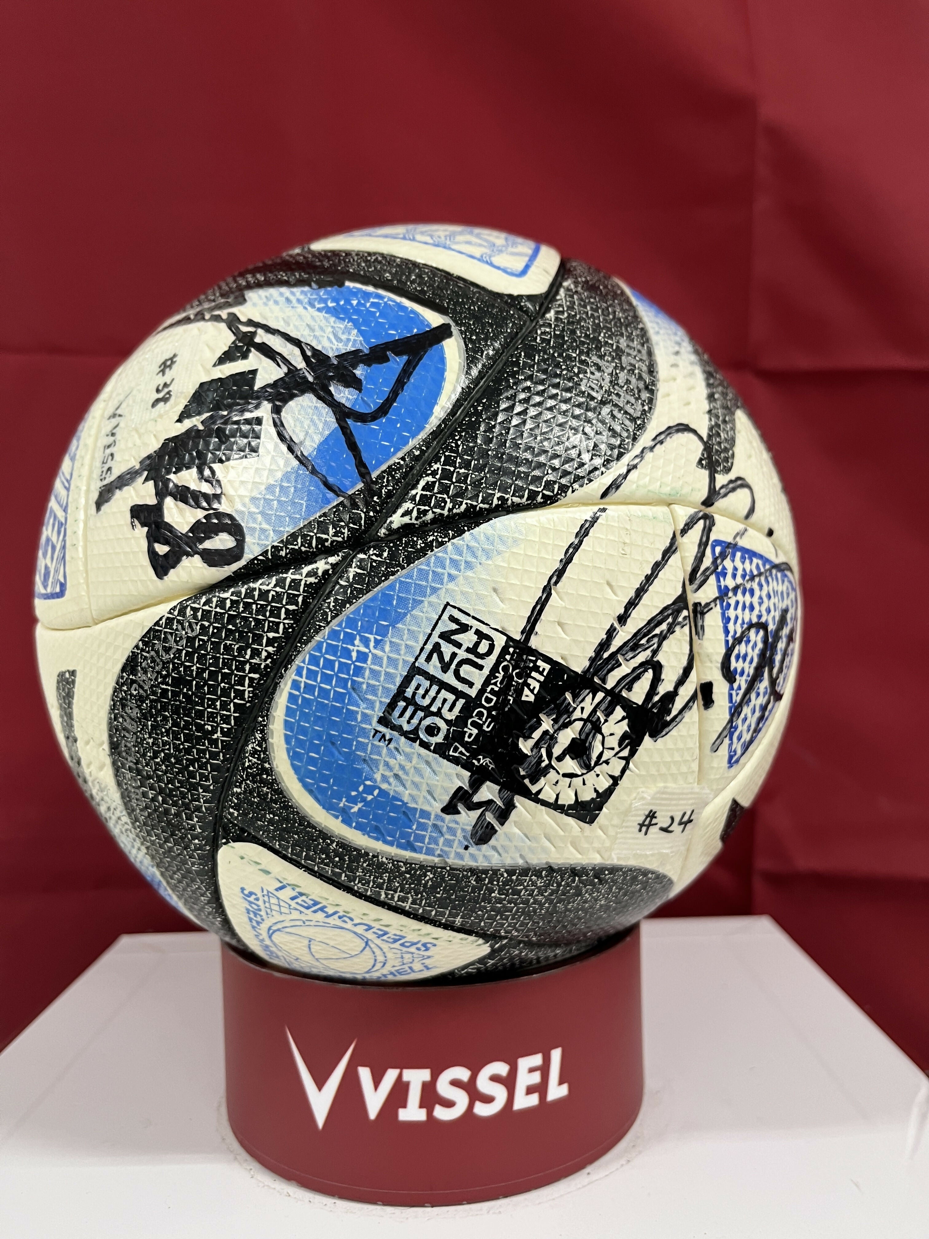 [複数選手] 2023 Ｊリーグ公式球 (直筆サイン入り・実使用)