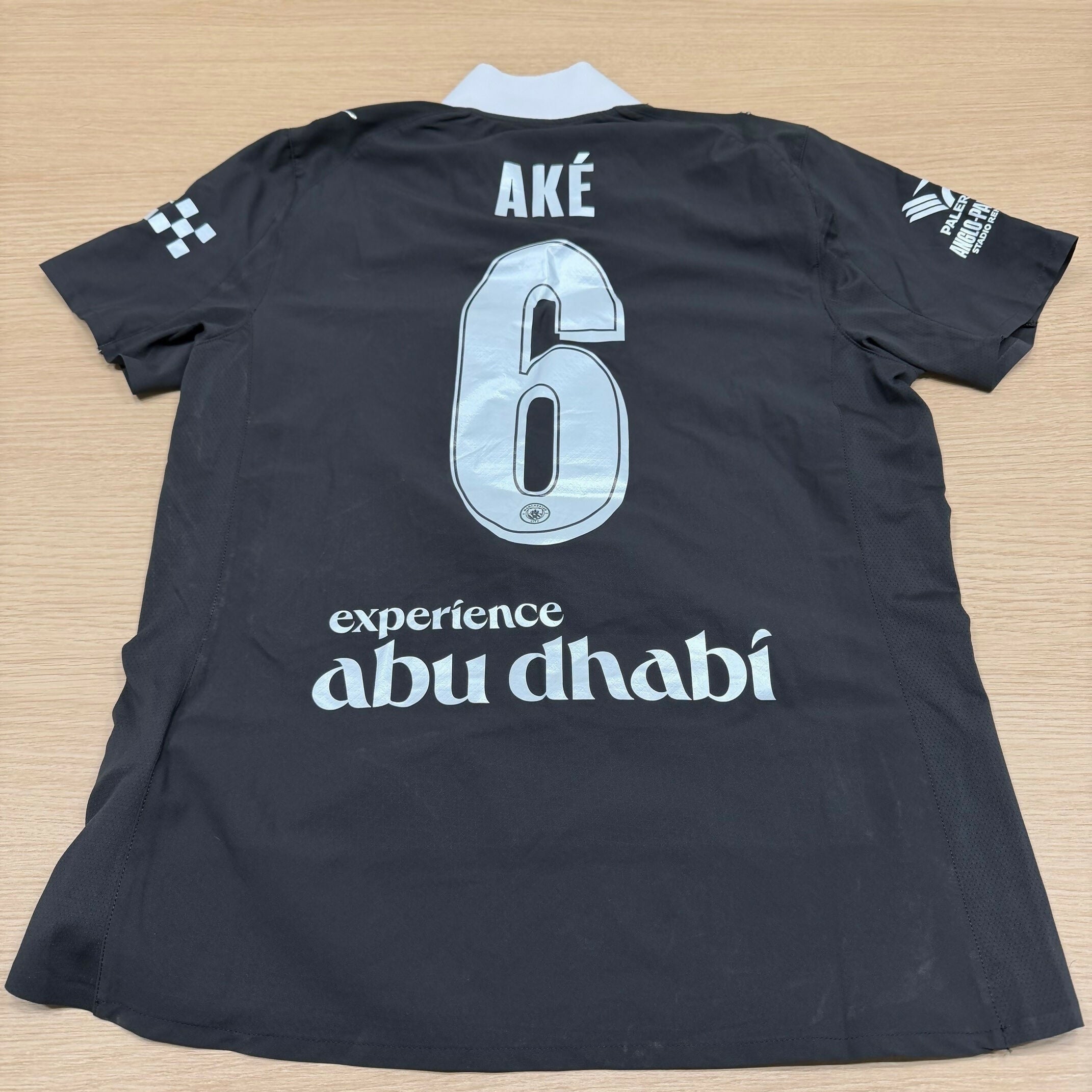 [#6 アケ選手]2025プレシーズンマッチ　2025年8月9日パレルモ戦　実着用ユニフォーム(実際の試合で使用・サインなし・証明書なし)