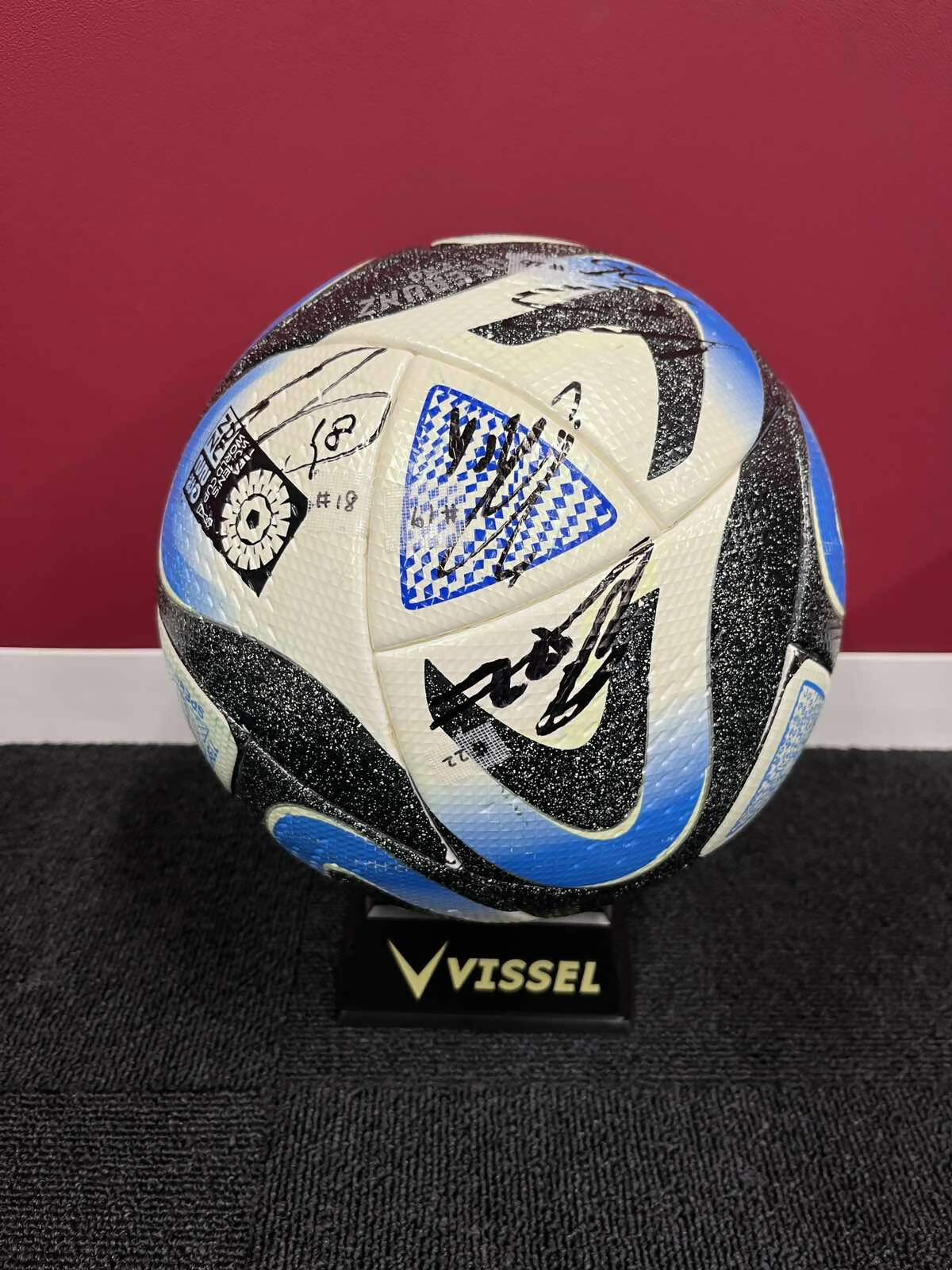 [計9選手] 2023 チームロゴ入り公式練習球 (直筆サイン入り・実使用・非売品)